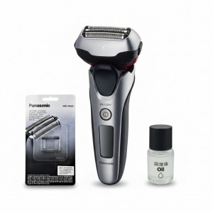 Электробритва Panasonic ES-LT2N-S820-AS1 с дополнительным комплектом из лезвия WES-9068Y-1361 и маслом WES-8196X-7911